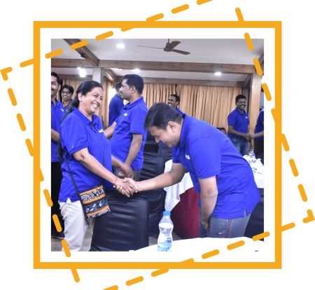 Team members collaborating to drive Culture Transformation programs in the organization