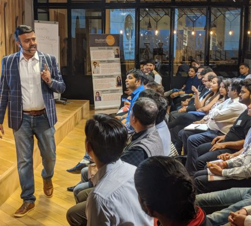 Anil Thomas conducting workshop in mumbai