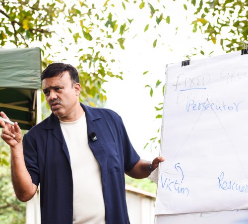 Anil Thomas at Mustardseed Campsite, Corporate Offsite near mumbai